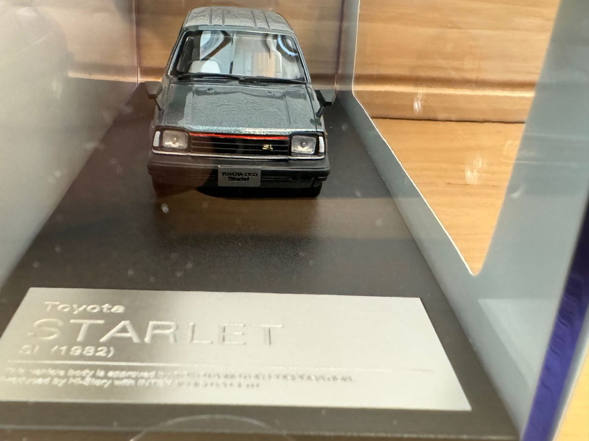 ハイストーリー 1/43 トヨタ スターレット Si 1982 Hi-Story 1:43 Toyota STARLET Si