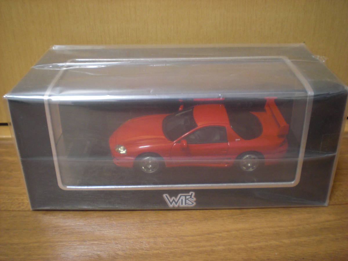 ★WIT'S 1/43 三菱 GTO ツインターボ MR パッションレッド_画像1