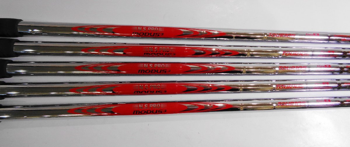 中古品★N.S.PRO MODUS3 Tour105(X)★#5～#9用シャフト 5本セット/935mm～872mm_画像1