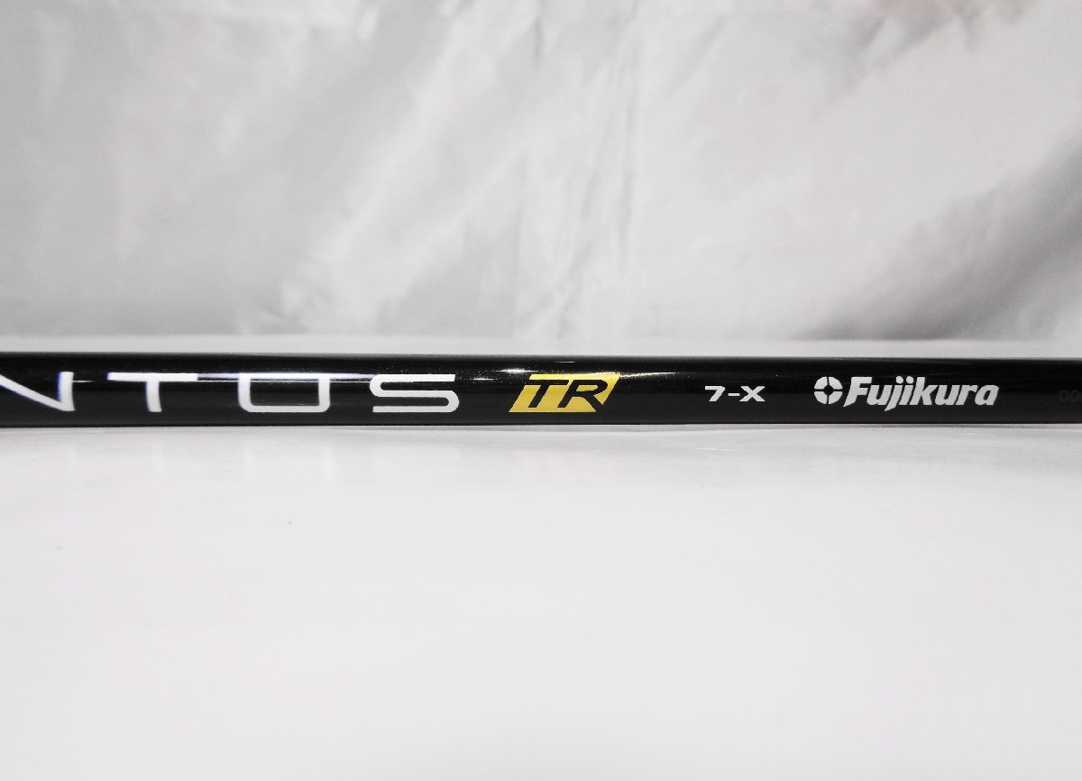 中古美品★Fujikura ベンタス TR ブラック VENTUS TR BLACK VeloCore(7X)★ドライバー用シャフト★1110mm/43.7in/ダンロップスリーブ付き_画像2