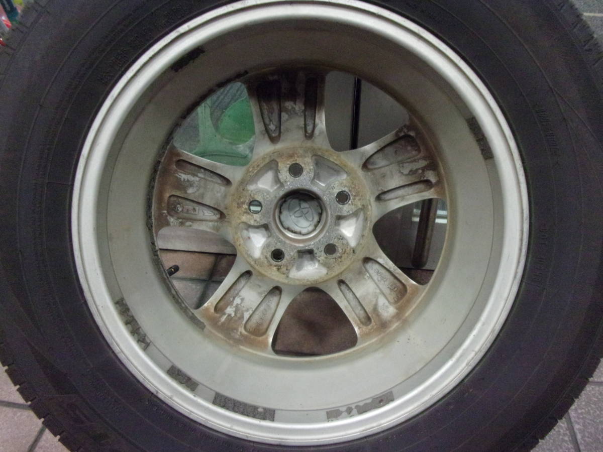 ♪A0460　トヨタ　ラッシュ純正アルミホイール　215/65R16　タイヤセット　中古品♪_画像6