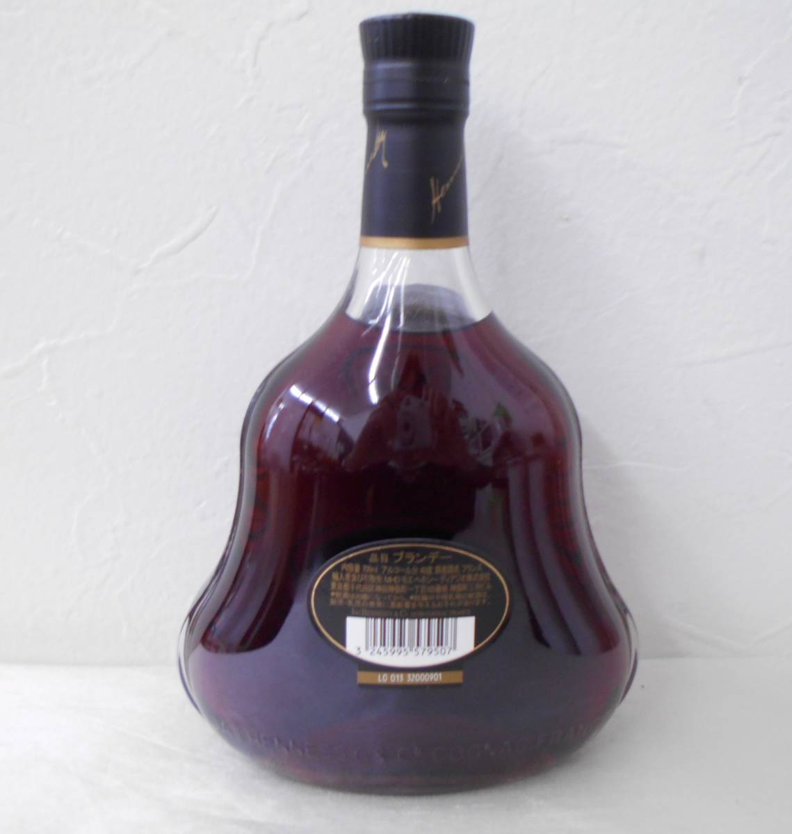 １円～☆古酒 Hennessy X.O EXTRA OLD COGNAC ヘネシー ブランデー コニャック ブラックキャップ 箱有り 未開栓☆_画像5