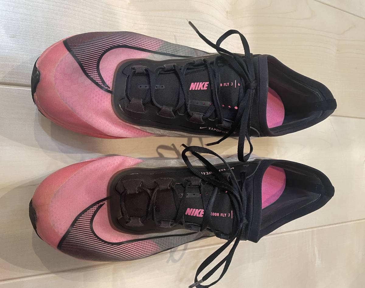 NIKE ZOOM FLY3 ピンクブラスト27cm ランニング ナイキ_画像2