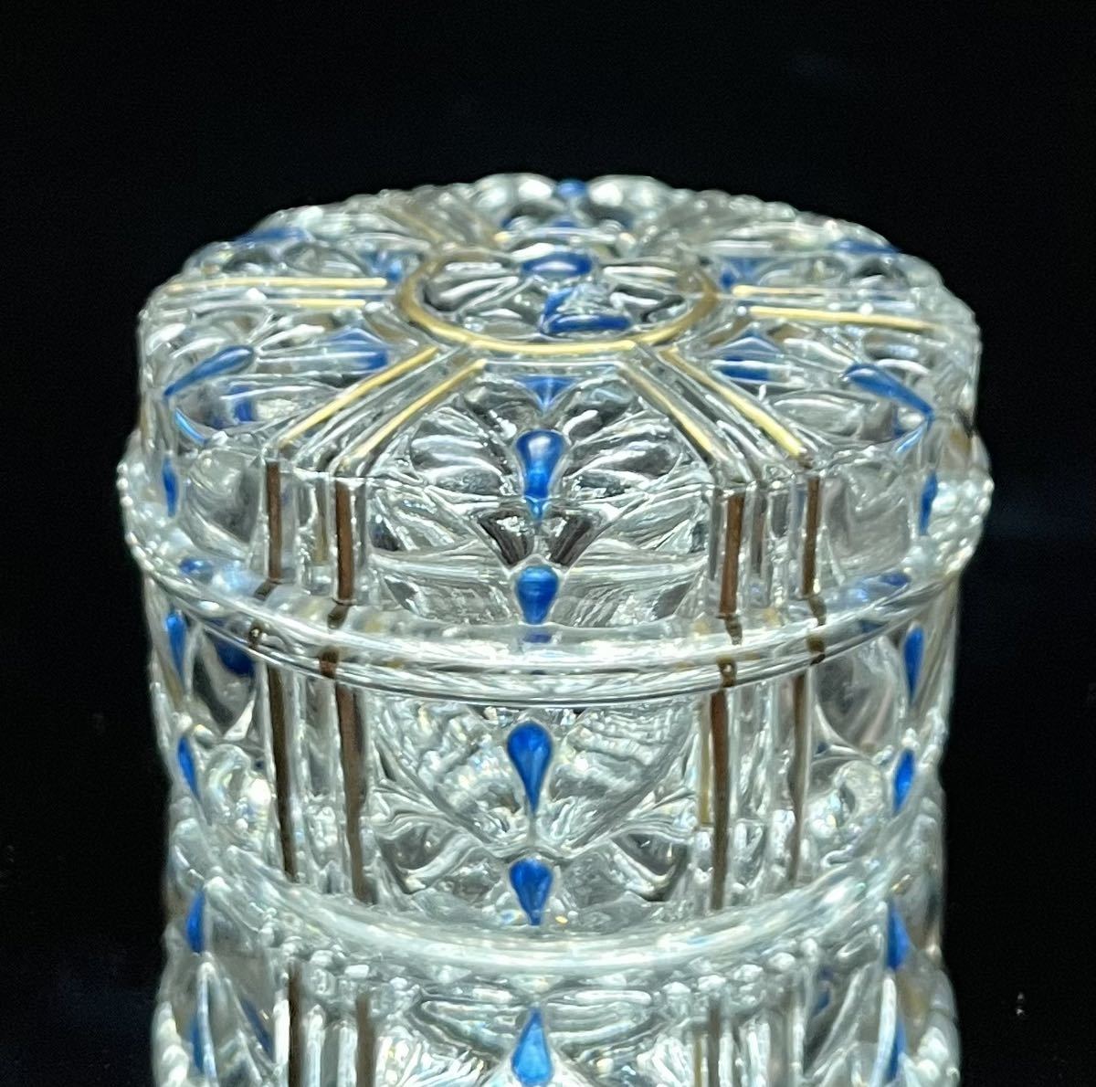 Baccaratオールドバカラ/※上級装飾品 LAURIER ローリエ 金彩 Baccaratオールドバカラ/※上級装飾品 LAURIER ローリエ 金彩
