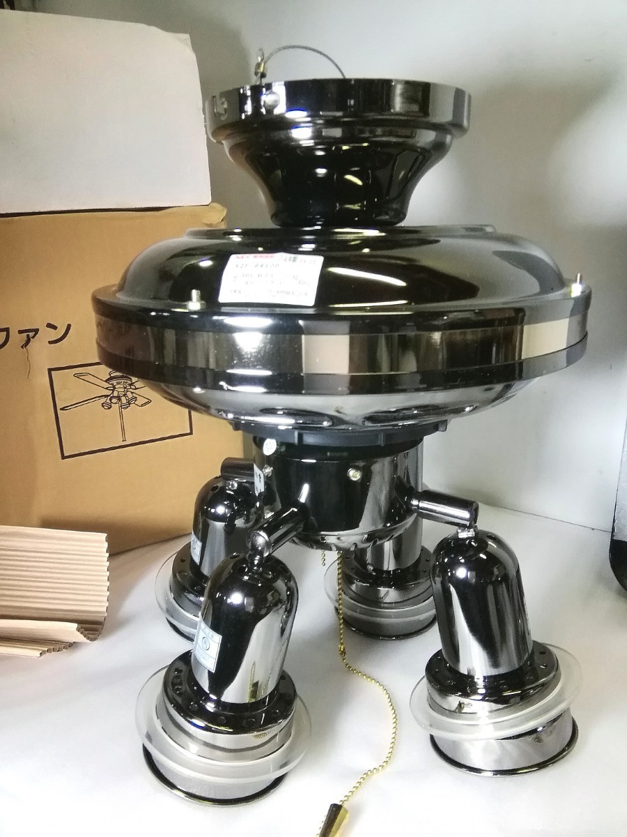 NEC 　照明器具　白熱灯シーリングファン　XZF-64100　4灯用　天井照明/白熱灯器具　推進高さ2.2m以上　2004年製　未使用品_画像2