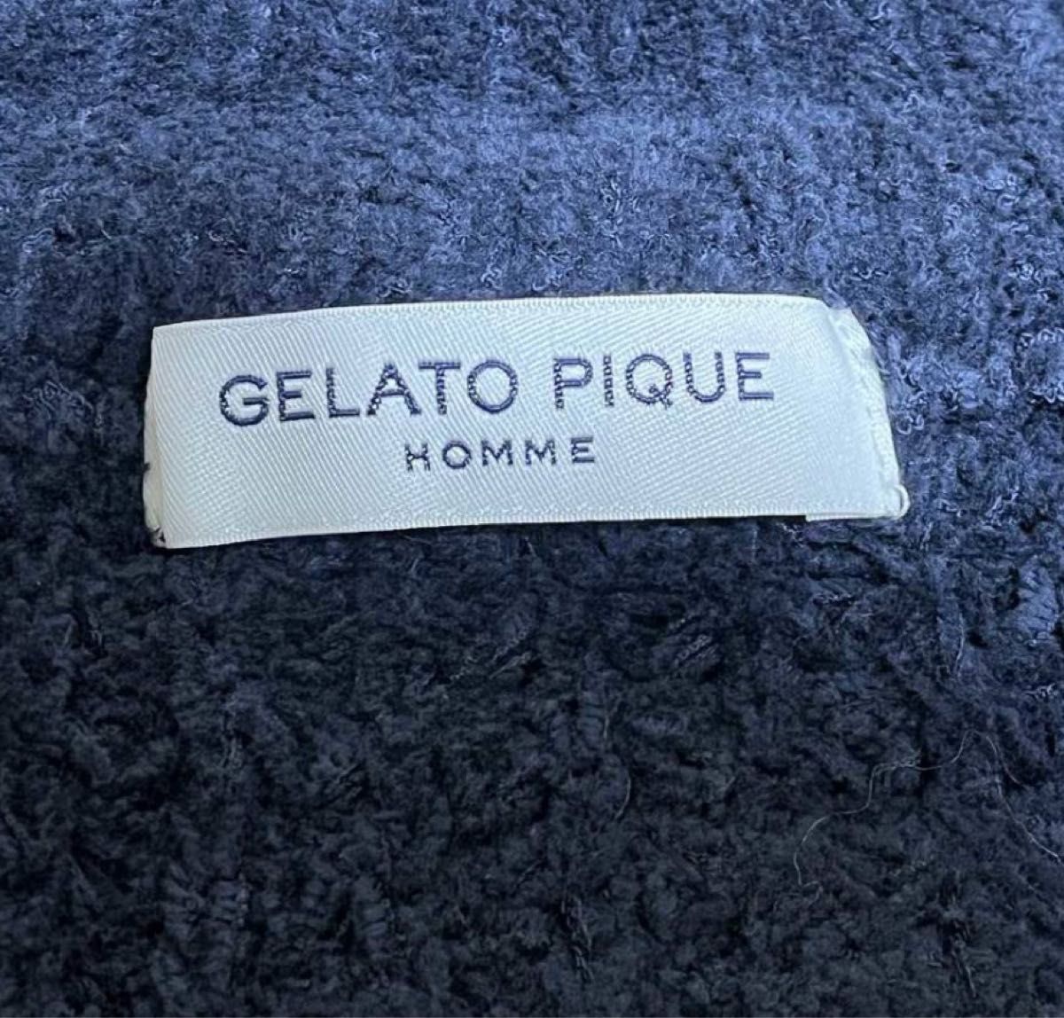 GELATO PIQUE HOMME　ジェラートピケオム　ルームウェア　カーディガン　Lサイズ　ネイビー　新品