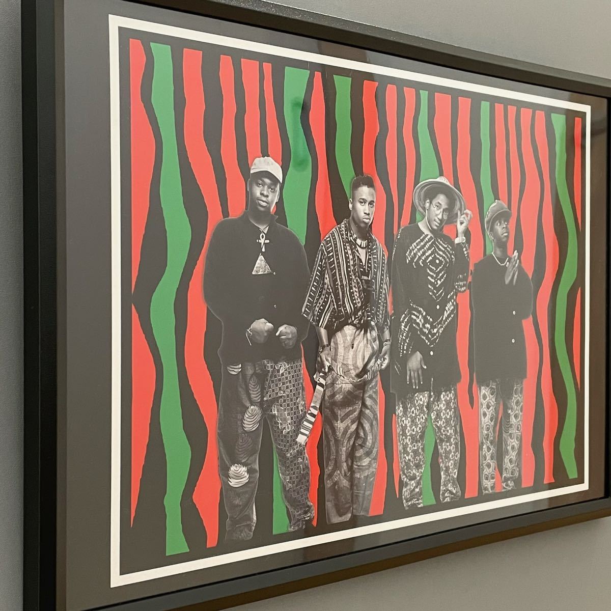 【額付き】A4ポスター a tribe called quest トライブコールドクエストhip hop ヒップホップ ラップ インテリア アート ポスター A008_画像2