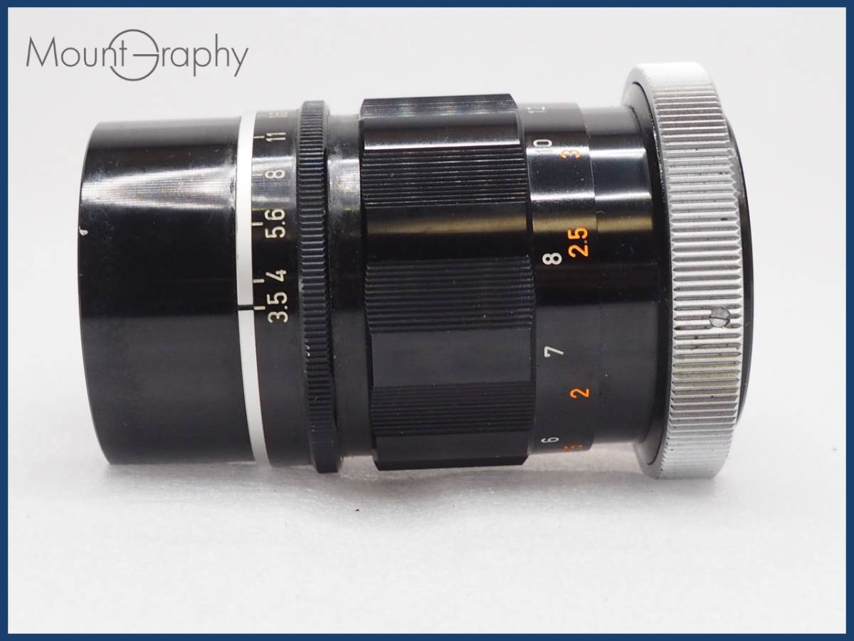 ★実用美品★ CANON キヤノン R 135mm F3.5 ★完動品★同梱可 前キャップ付 #i5165_画像6