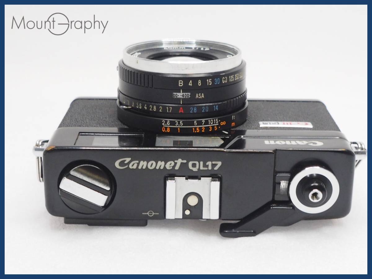 ★実用美品★ CANON キヤノン Canonet QL17 G-III ★完動品★同梱可 #i5290_画像3