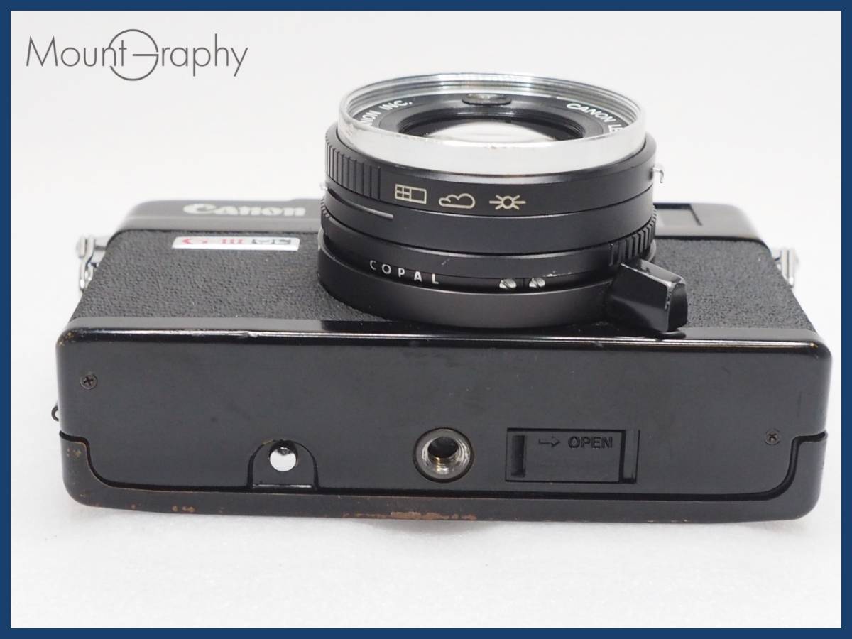 ★実用美品★ CANON キヤノン Canonet QL17 G-III ★完動品★同梱可 #i5290_画像4