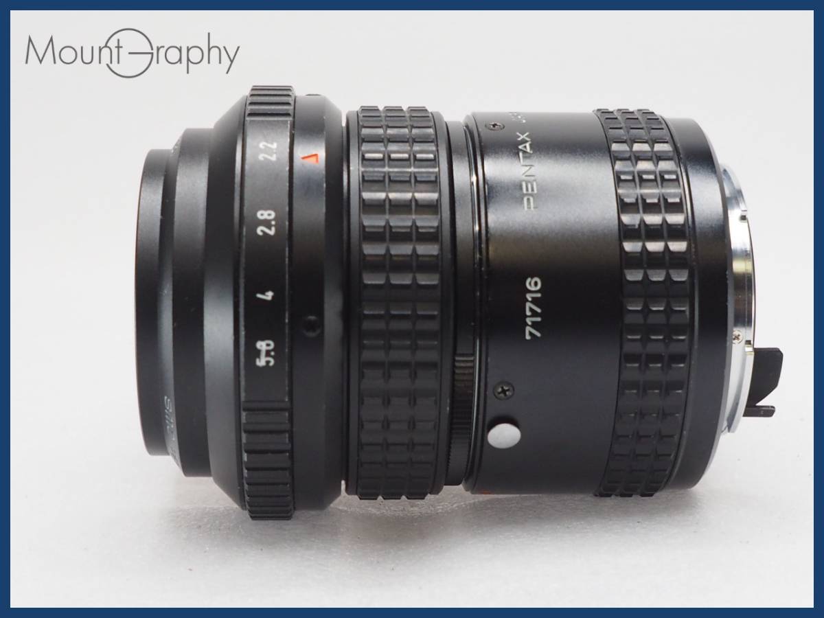 ★良品★ PENTAX ペンタックス SMC PENTAX SOFT 85mm F2.2 + REAR CONVERTER-A 2X-S ★完動品★同梱可 後キャップ付 #i5318の画像6