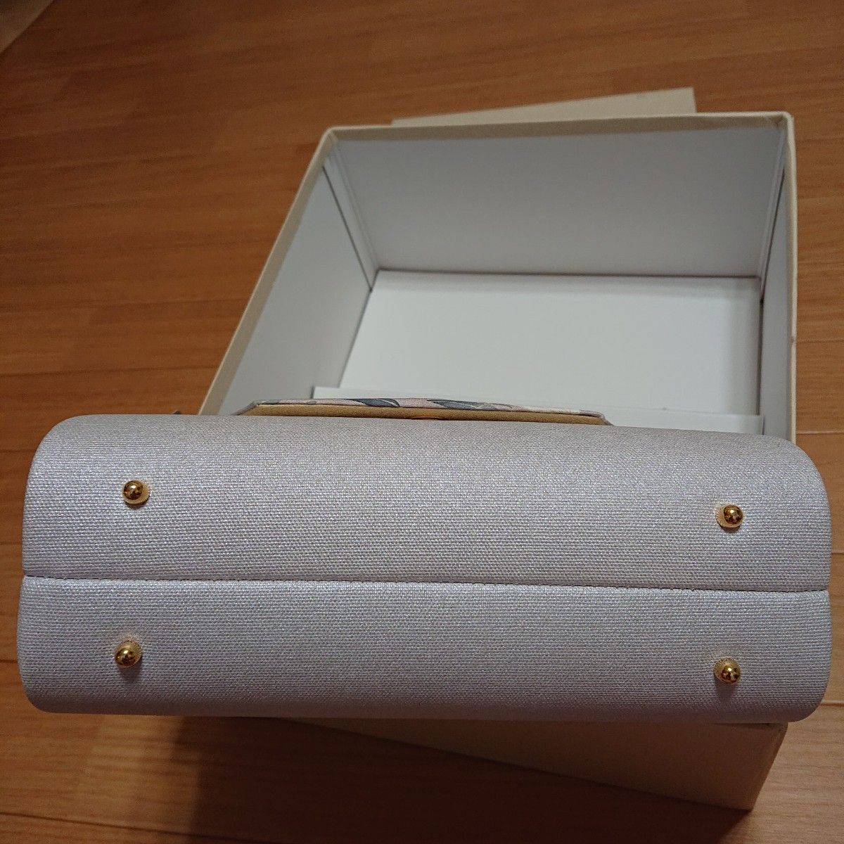 新品 加賀友禅和装バッグ 2本持ちて 薄紫｜Yahoo!フリマ（旧