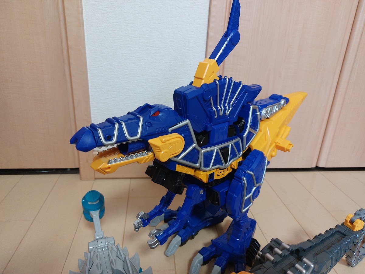 即決 獣電戦隊キョウリュウジャー DX トバスピノ スピノダイオー 即決 獣電戦隊キョウリュウジャー DX トバスピノ スピノダイオー
