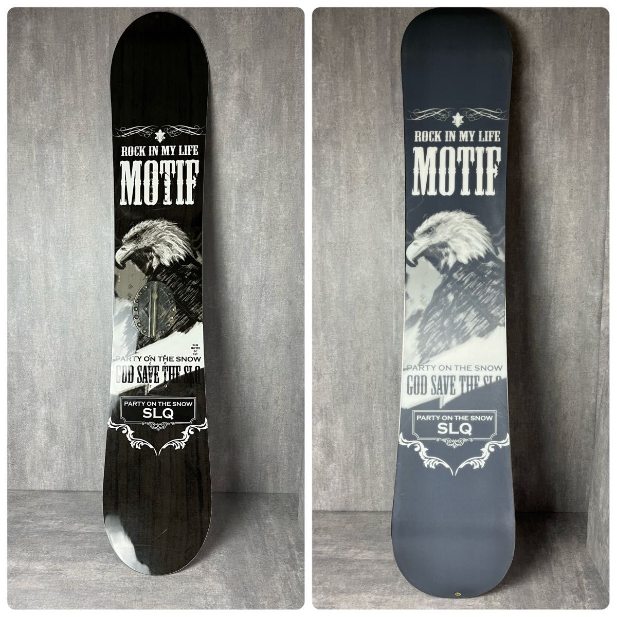 SLQ MOTIF 152cm メンズスノーボード2点セット 鷹 バートン SLQ MOTIF 152cm メンズスノーボード2点セット 鷹 バートン