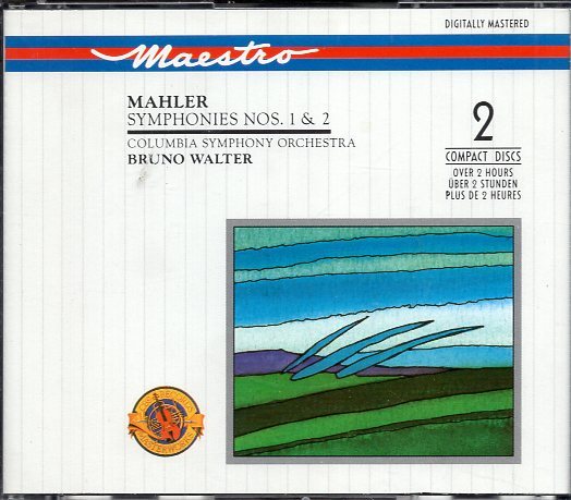 マーラー：交響曲第1番＆2番/ワルター指揮【2CD】_画像1