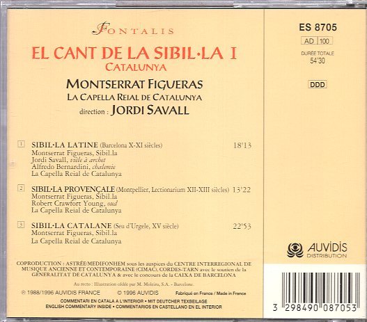 El Cant de la Sibil*la I - Catalunya / Savall, Figueras_画像2