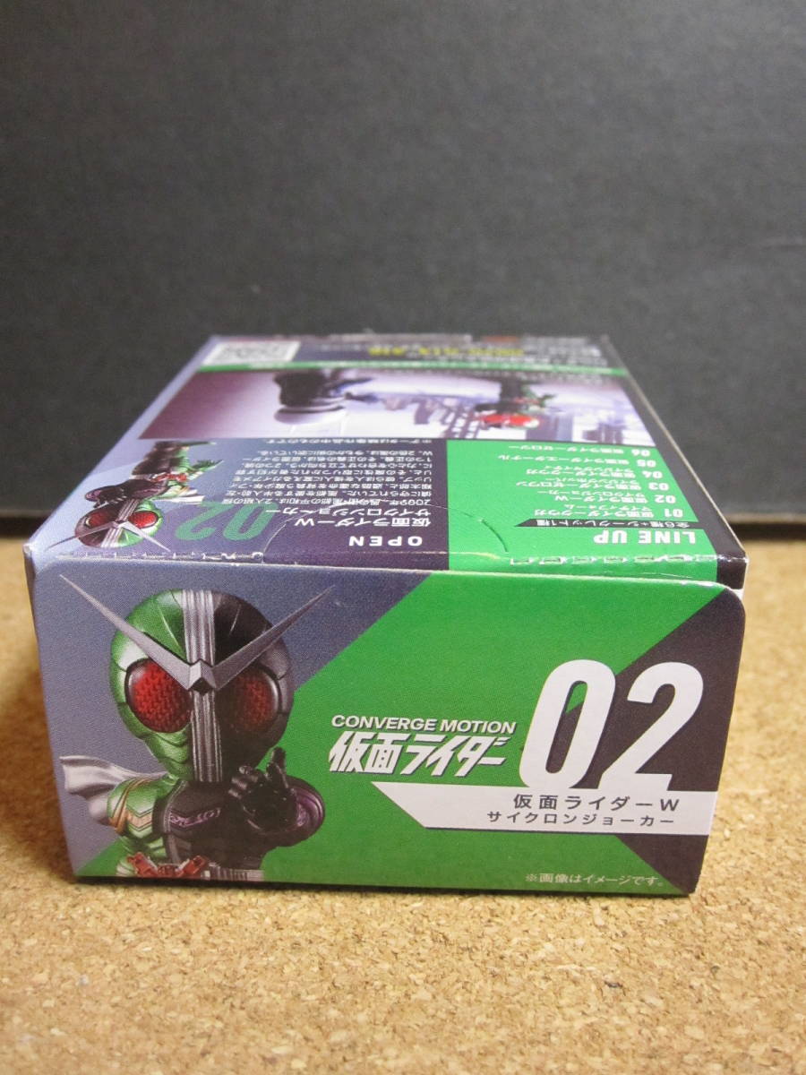 ☆仮面ライダーW（サイクロンジョーカー）☆バンダイ☆CONVERGE MOTION 仮面ライダー☆内袋未開封・美品☆コンバージ☆ _画像6