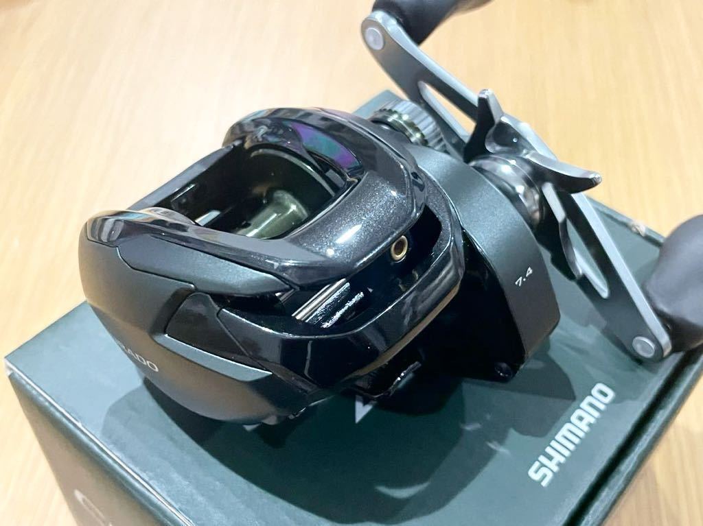 日本未発売 激レア2023 SHIMANO シマノ CURADO 201 HGクラド 左ハンドル メタニウム バンタム エクスセンス スコーピオン MD 2024_画像3