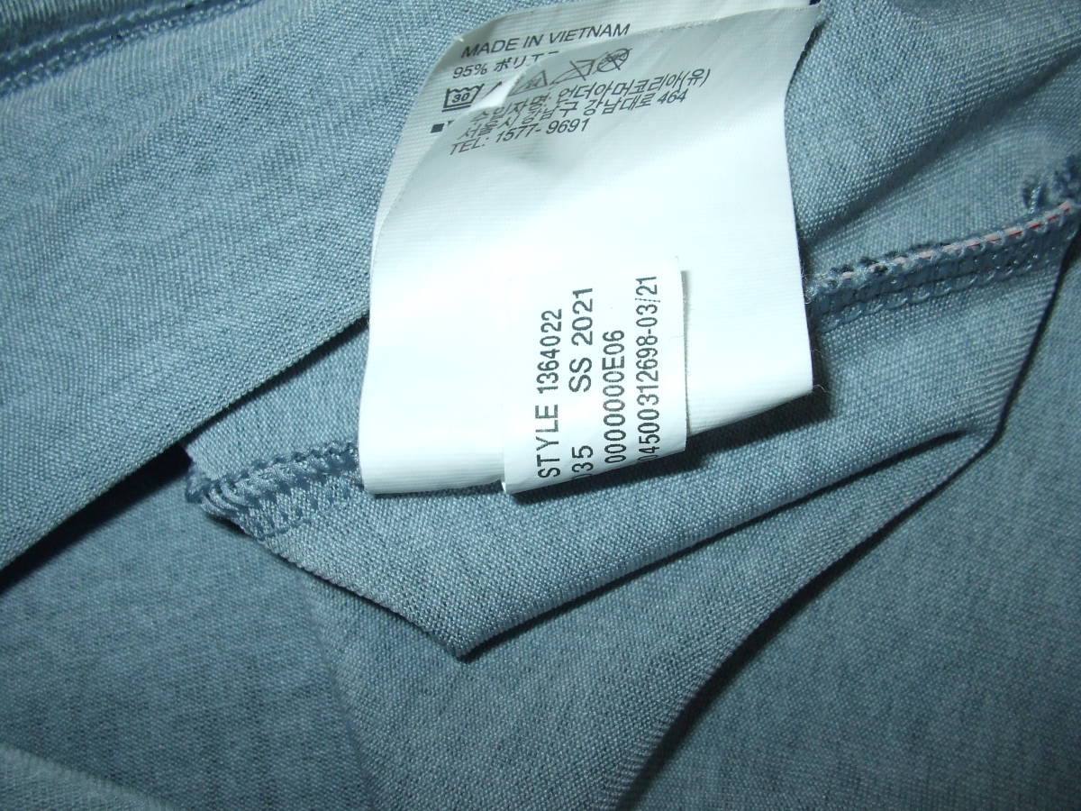アンダーアーマー　大きいサイズXXL／TTG　25周年半袖ポロシャツ　中古良品　グレー　1364022_画像5