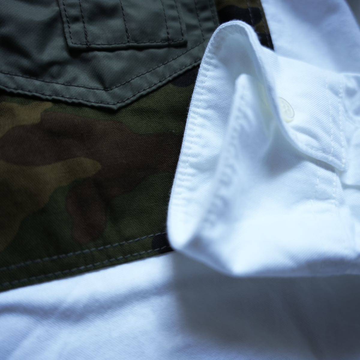 22aw comme des garcons homme オックスフォードパッチワーク 22aw comme des garcons homme オックスフォードパッチワーク