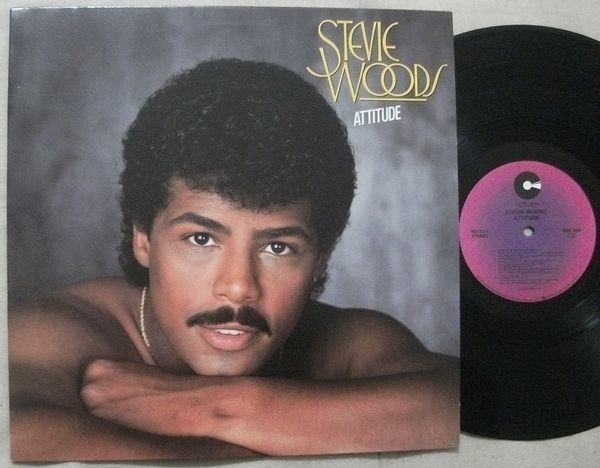 ■ Stevie Woods Attitude 試聴 スティーヴィー・ウッズ US盤 90123-1 ブラコン～AOR_画像1