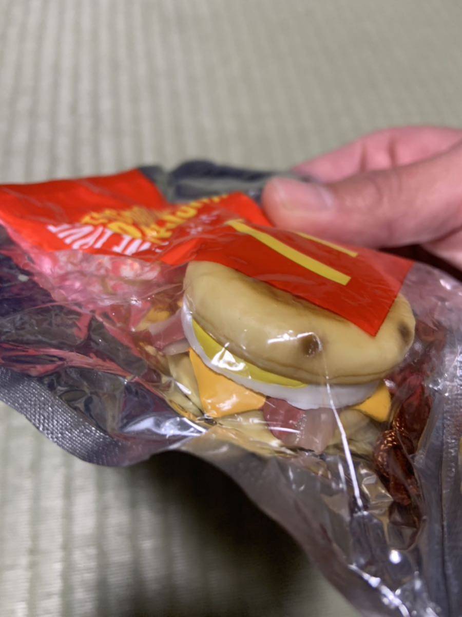  McDonald's hood strap handle burger key holder 12 kind McDonald's mania Mac food sample 