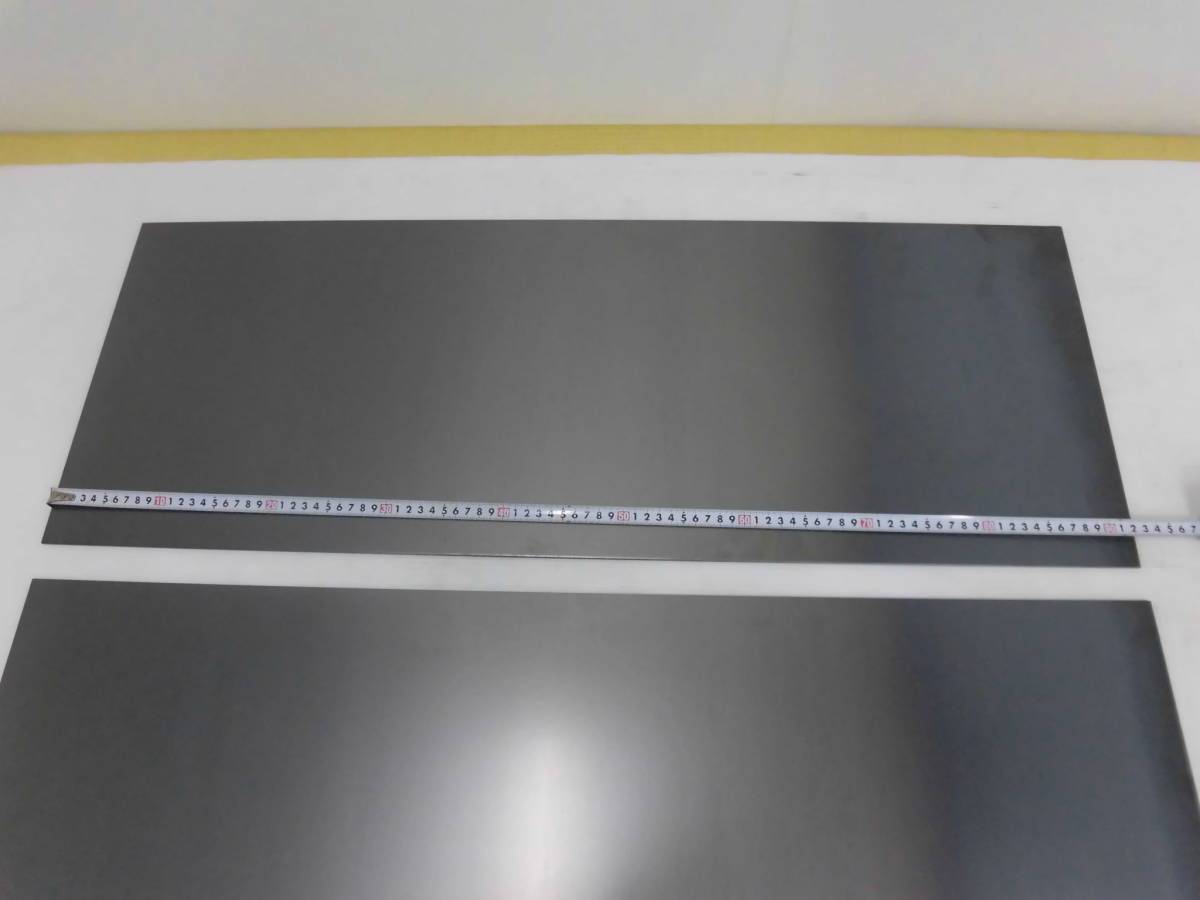 鉄板 　黒皮　スチール板　板厚3.2mm　344mm x 922mm 2枚　切板　切材　溶接材　B_画像2