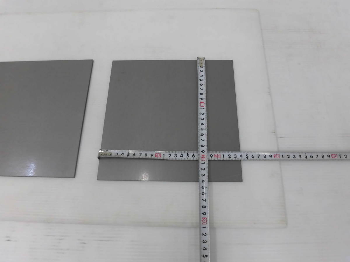 鉄板　スチール板　板厚3.2mm　239mm x 239mm 2枚 切板　切材　溶接材_画像3