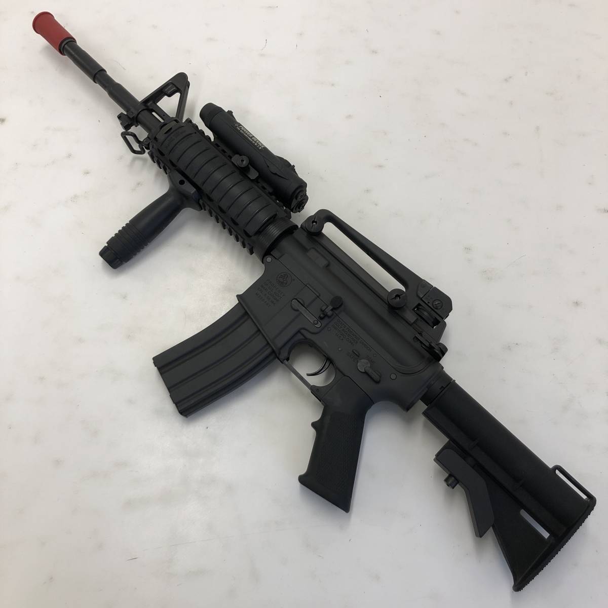 【1円～】ジャンク TOKYO MARUI 東京マルイ コルト M4A1 リスバージョン 電動ガン 18才以上対象 ※箱なし/動作未確認【ジャンク品】_画像1