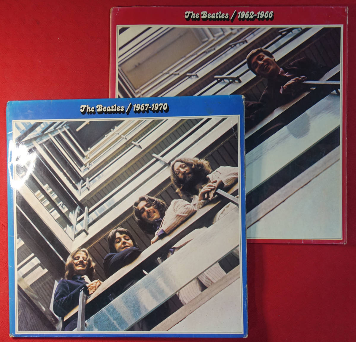 極上品! UK Original 初回 APPLE PCS 1962-1966 / 1967-1970年 The Beatles 初期MAT_画像1