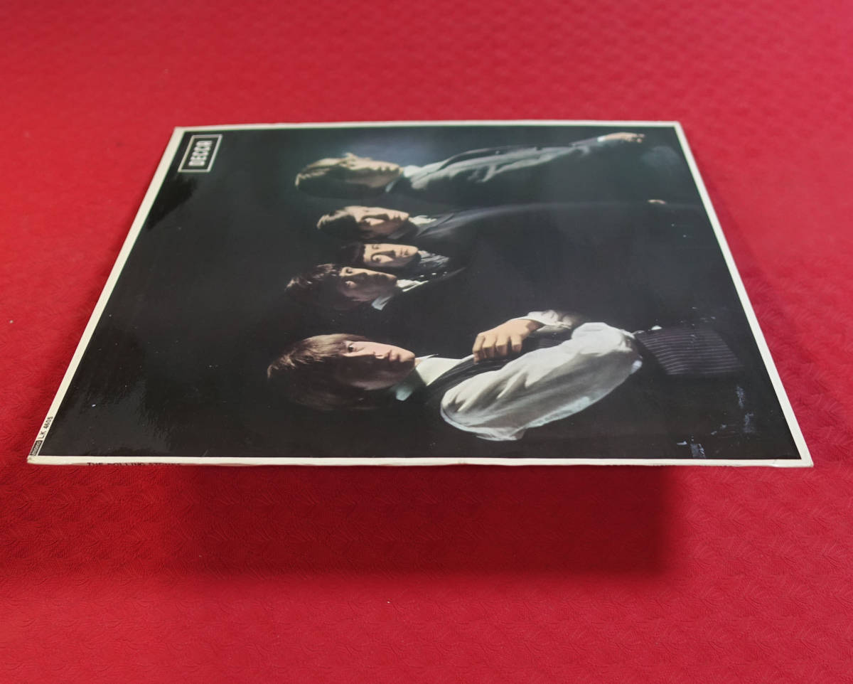 超レア! 極上品! UK Original DECCA MONO Red Boxedレーベル LK 4605 The Rolling Stones 1st Album 完品_画像3