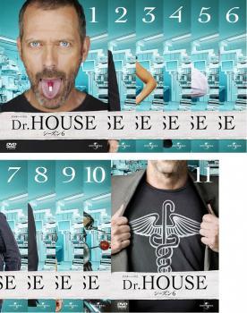 Dr HOUSE ドクター ハウス シーズン6 全11枚 第1話～第21話 最終 レンタル落ち 全巻セット 中古 DVD_画像1