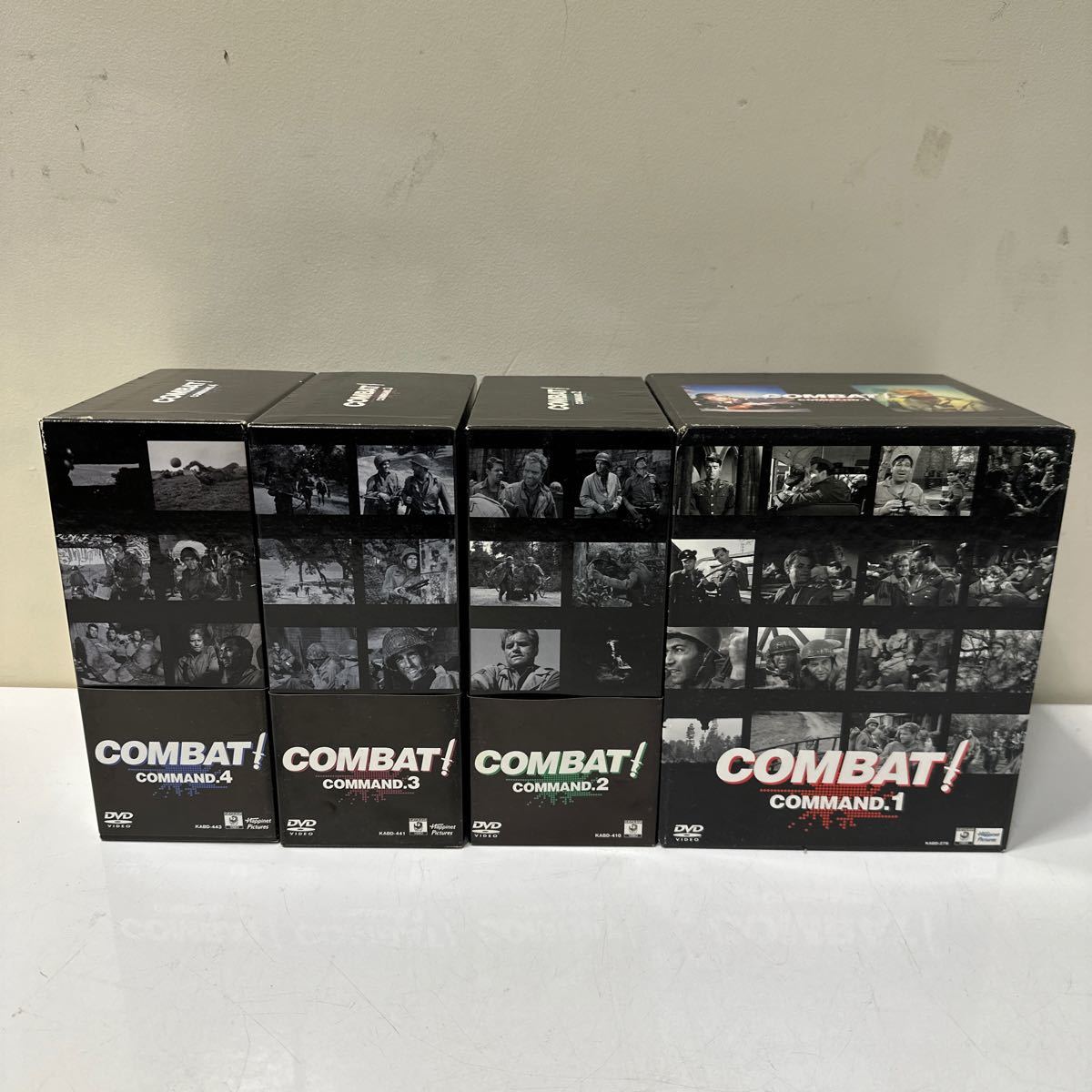 A294 DVD-BOX COMBAT BATTLE 全40巻セット　コンバット　4箱揃　まとめて_画像1