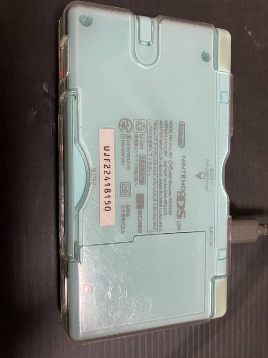 任天堂 ニンテンドー DS Lite 本体 通電確認のみ 箱付無 充電器有 保障対象外 ジャンク品の画像4