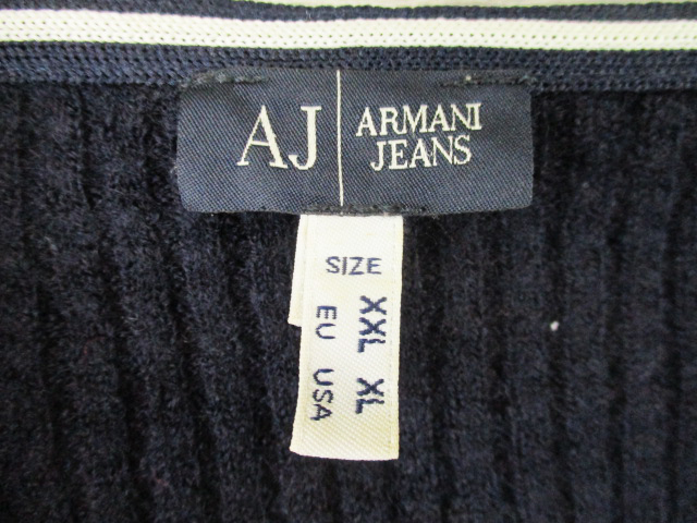 ARMANI JEANS●アルマーニジーンズ レディース＜ハーフジップ ニットパーカー＞M1160c_画像8