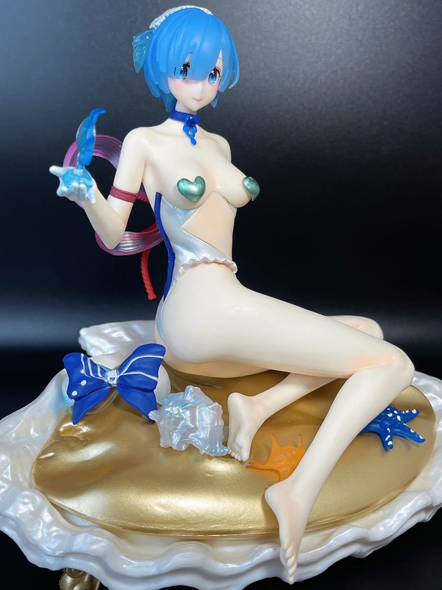 レム Re:ゼロから始める異世界生活【キャストオフ】フィギュア リゼロ Re: zero Rem 高15cm（エミリア エキドナラム） 海の姫様ver_画像10