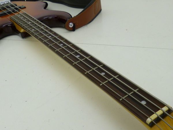 P077-N30-1497■ YAMAHA ヤマハ Broad Bass VII エレキベース ブラウン系 MADE IN JAPAN シリアル:301232 現状品①_画像3