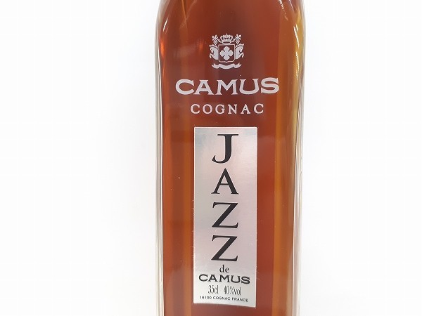 Q214-N37-352 未開栓 CAMUS カミュ JAZZ ジャズ コニャック ブランデー 350ml 40% 箱あり 現状品③_画像3