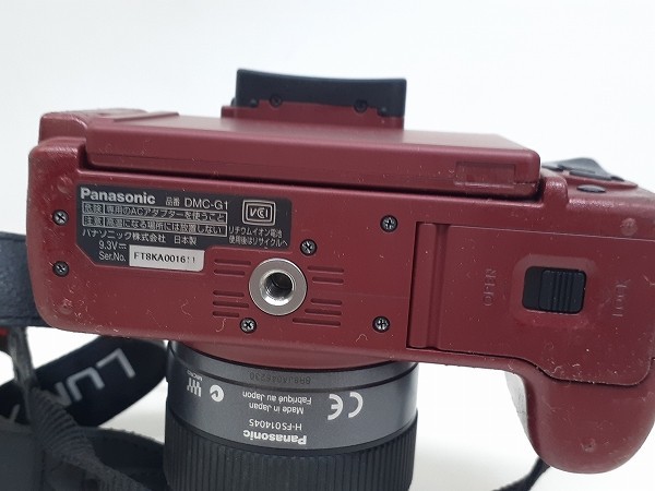 Q200-N37-360 Panasonic パナソニック LUMIX DMC-G1 ミラーレス一眼 デジタルカメラ 通電確認済 現状品③_画像7