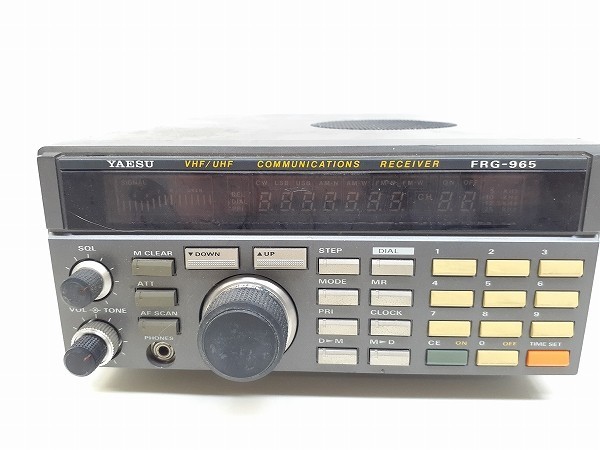 R232-N34-1027 YAESU ヤエス FRG-965 広帯域受信機 レシーバー 現状品③_画像2