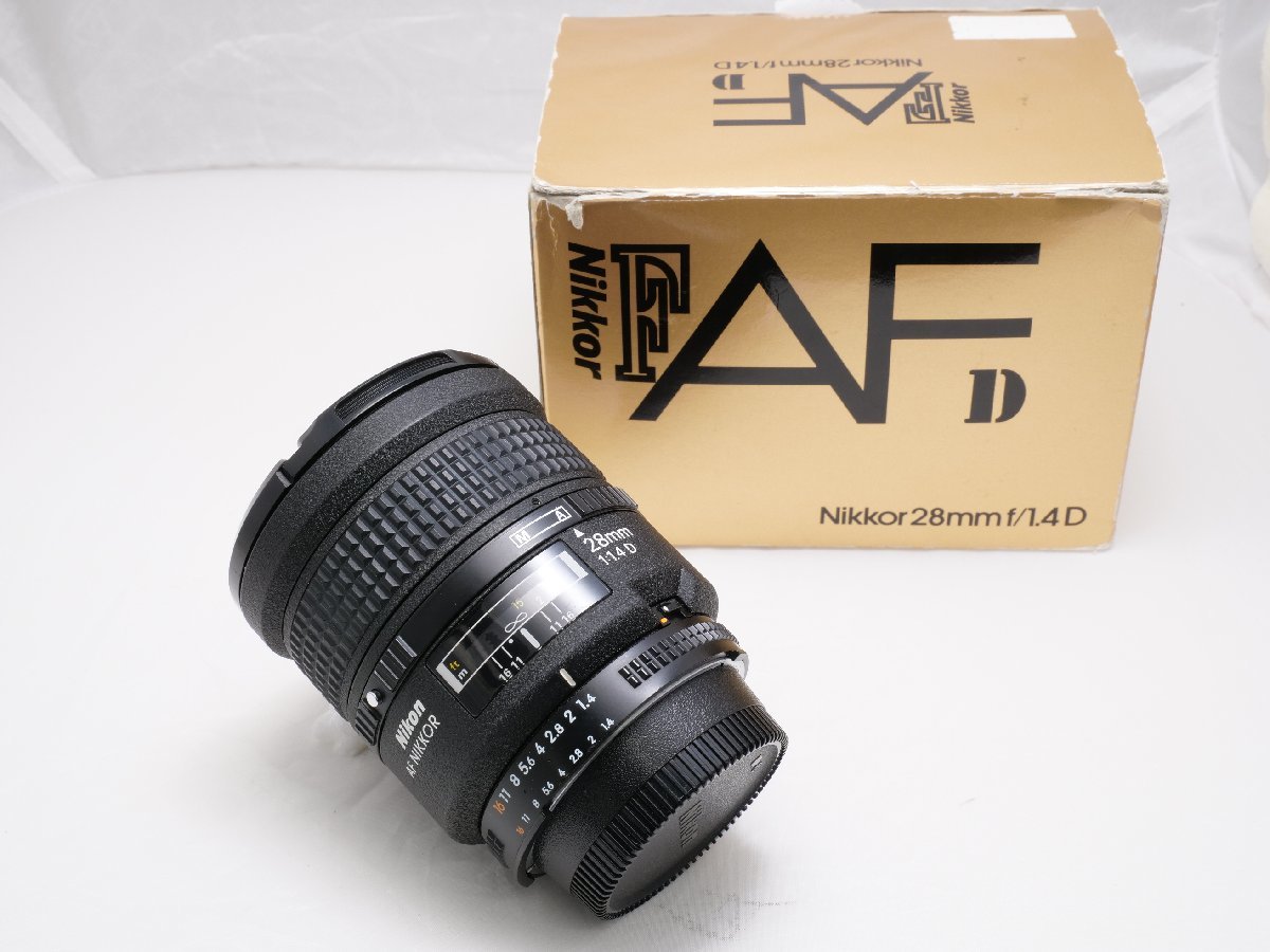 ◆動作確認済み◇Nikon ニコン Ai AF Nikkor 28mm F1.4D ニコンFマウント ＠難あり_画像6