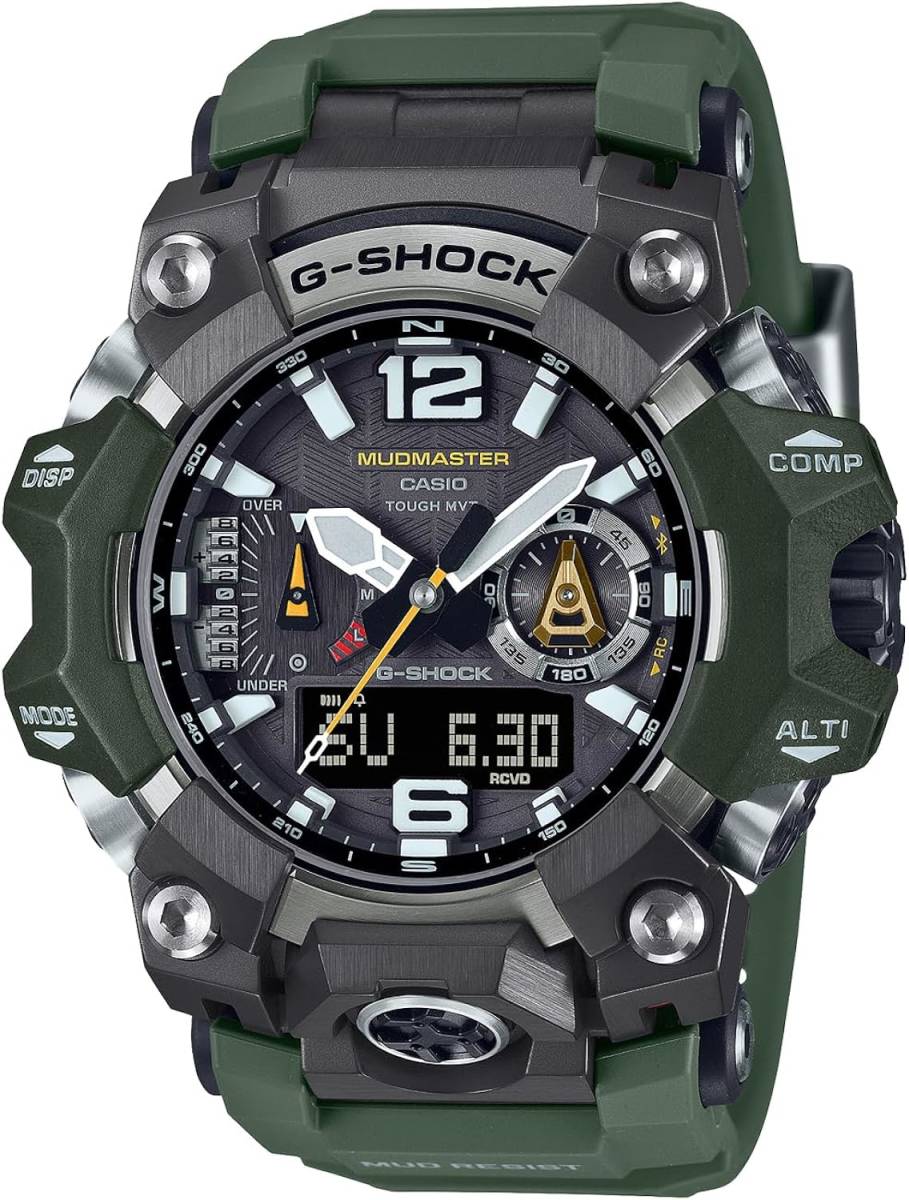 送料無料★国内正規品★新品・未使用★CASIO G-SHOCK MUDMASTER Bluetooth搭載 電波ソーラー GWG-B1000-3AJF★定価￥121,000_画像1