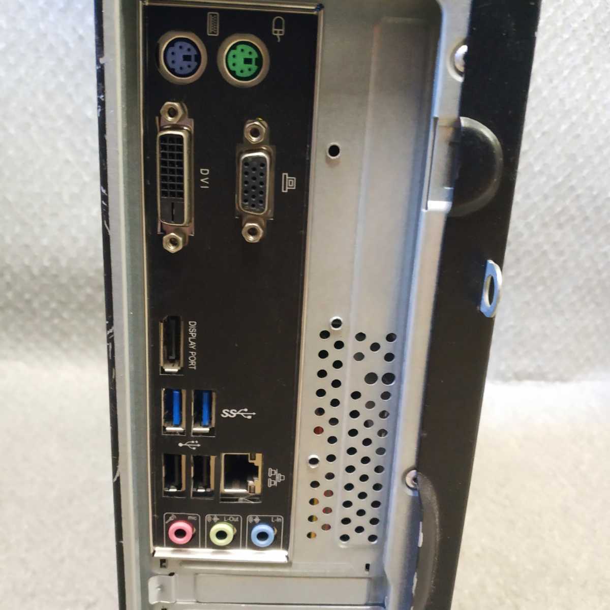 Windows 7,10,11 OS選択可 iiyama MouseComputer H110M-S03 Core i3-7100 3.90GHz/メモリ4GB/HDD1TB/USB3.0/リカバリー作成/T072a