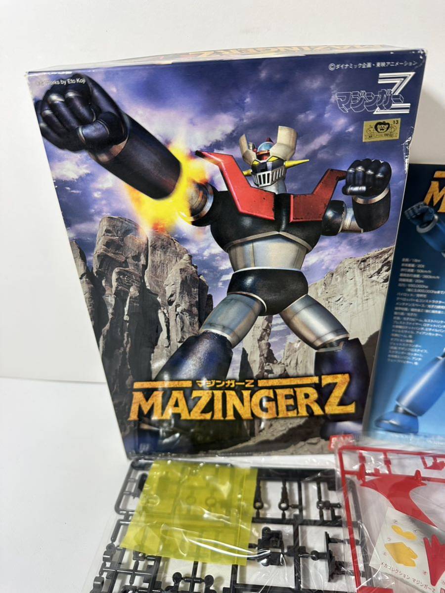  not yet constructed Bandai mechanism nik collection Mazinger Z plastic model 