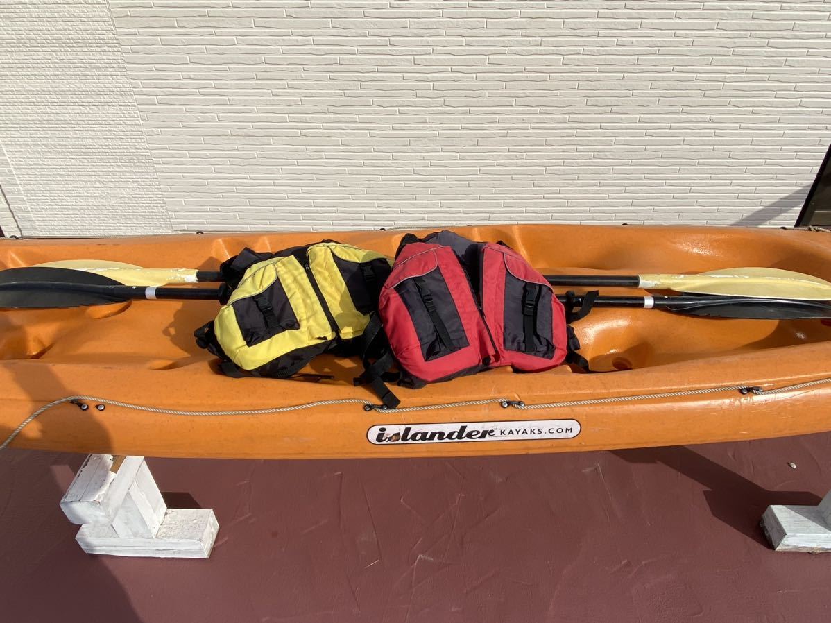 10200円 2人乗りシーカヤック islanderカヤック タンデム 10200円 2人乗りシーカヤック islanderカヤック タンデム