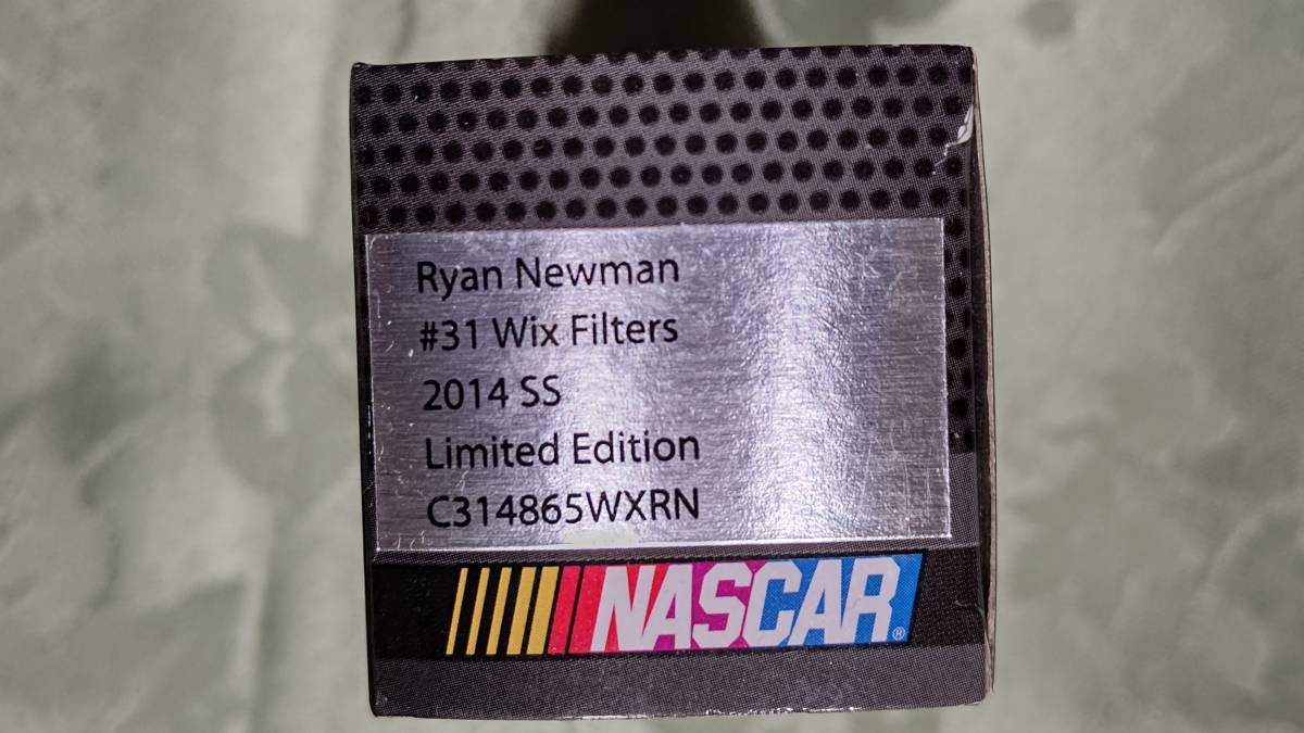 2014 SS 限定 ACTION NASCAR 1/64 Ryan Newman #31 Wix Filters_画像4
