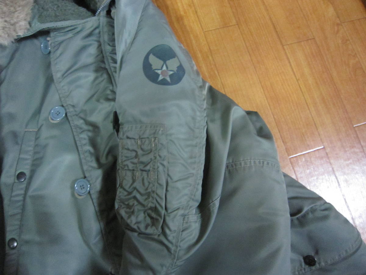 BUZZ RICKSON'S　バズリクソンズ ビンテージ SKYLINE CLOTHING CORP　N-3Ｂ フライトジャケット サイズL_画像3
