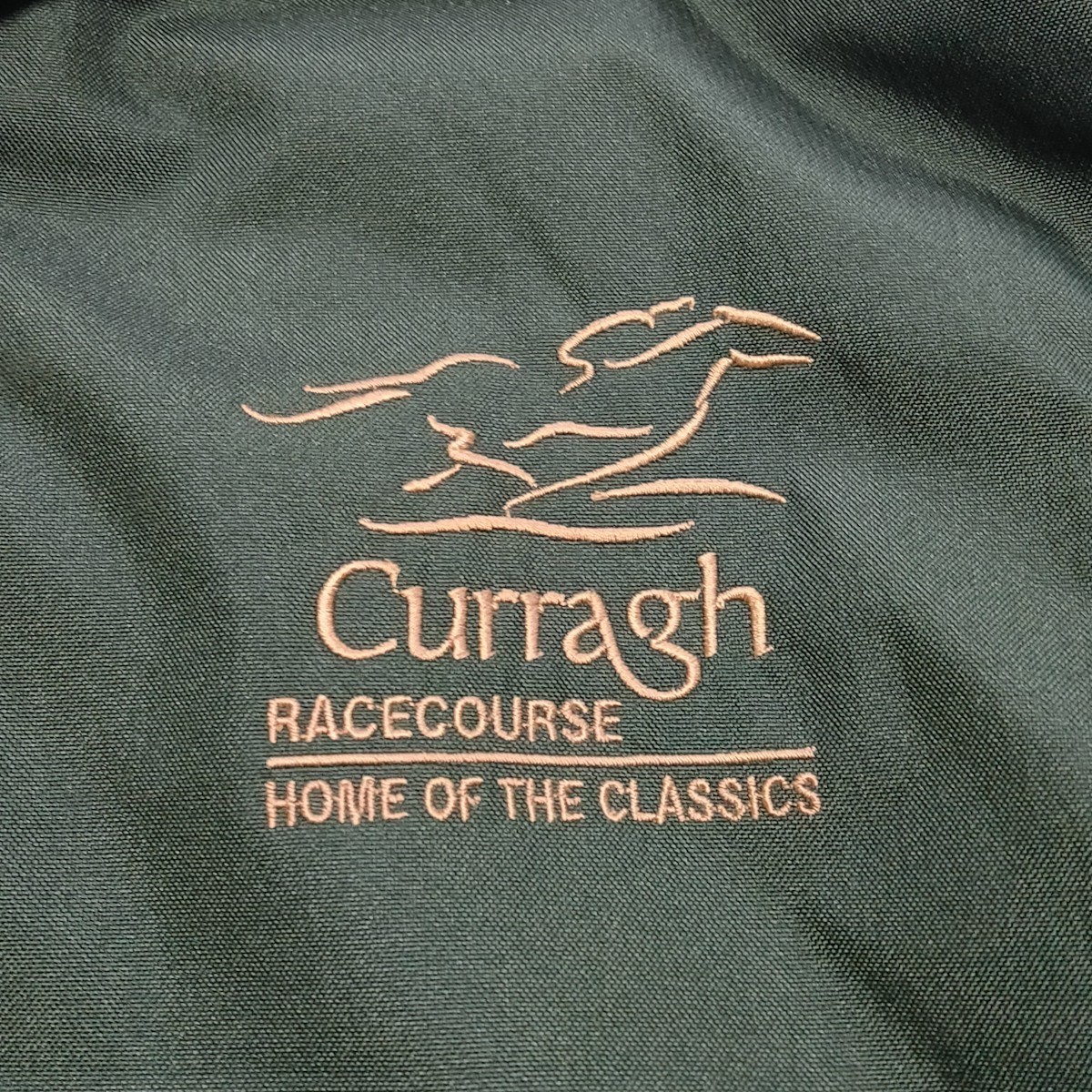 カラ競馬場 中綿キルト ジャケット Sサイズ アイルランド 競馬 Curragh Race course コート _画像3