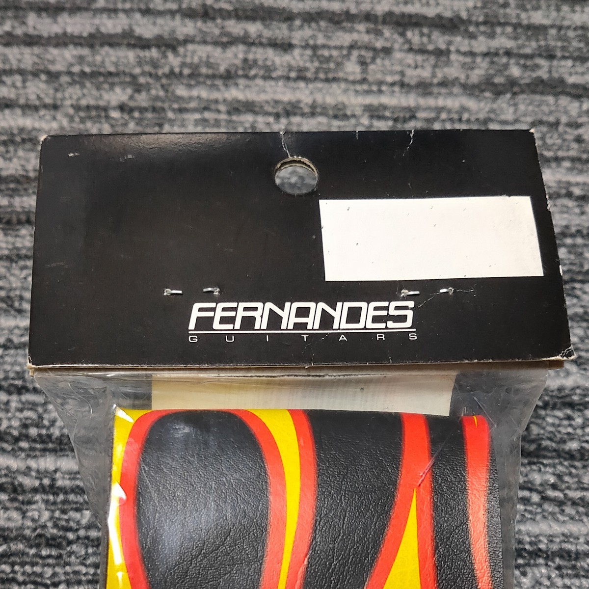  не использовался FERNANDES Fernandes гитара ремешок . fire - Old рама s
