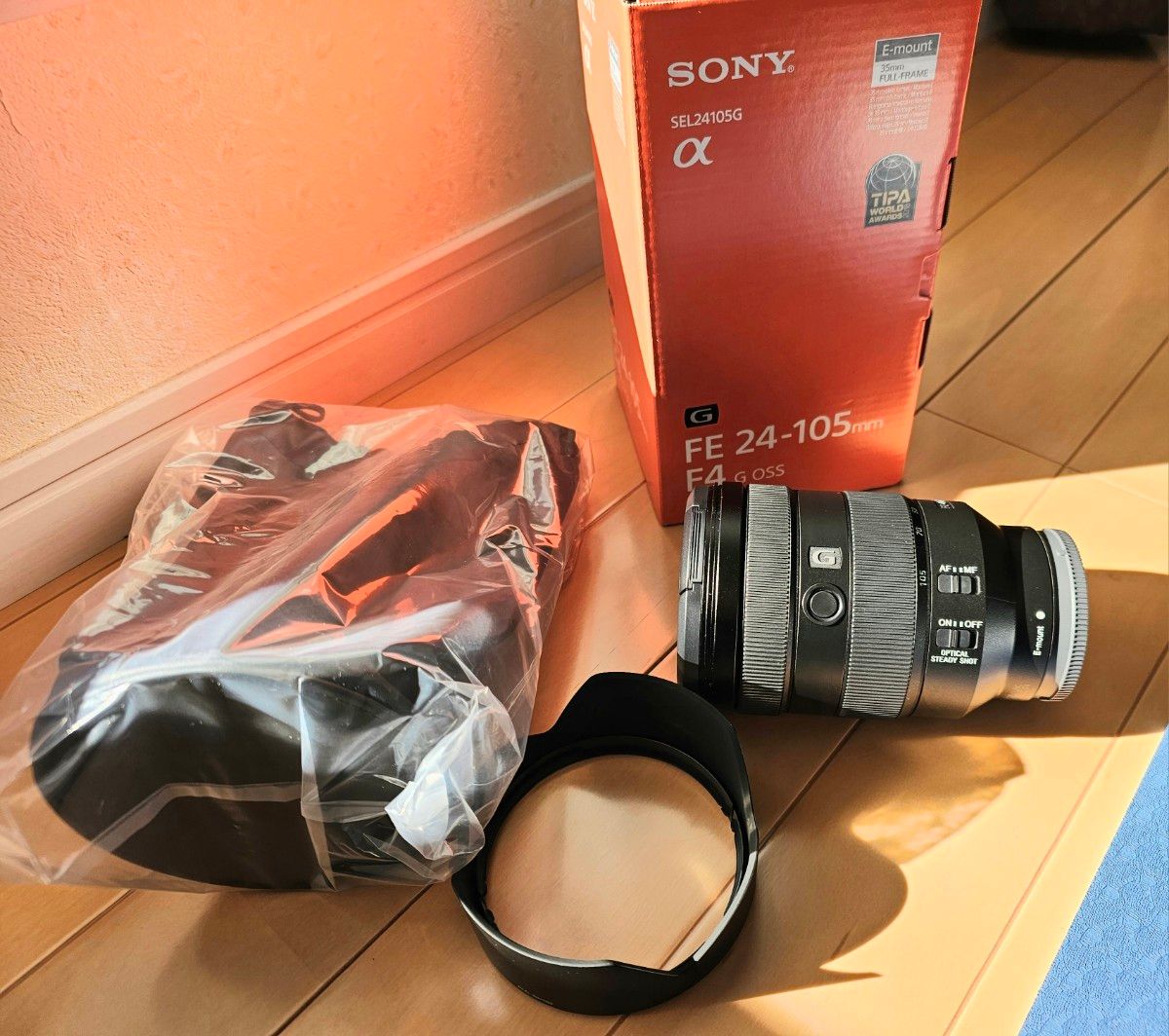 ほぼ新品。保証残有。SONY ソニー FE24-105mm F4 G OSS SEL24105G